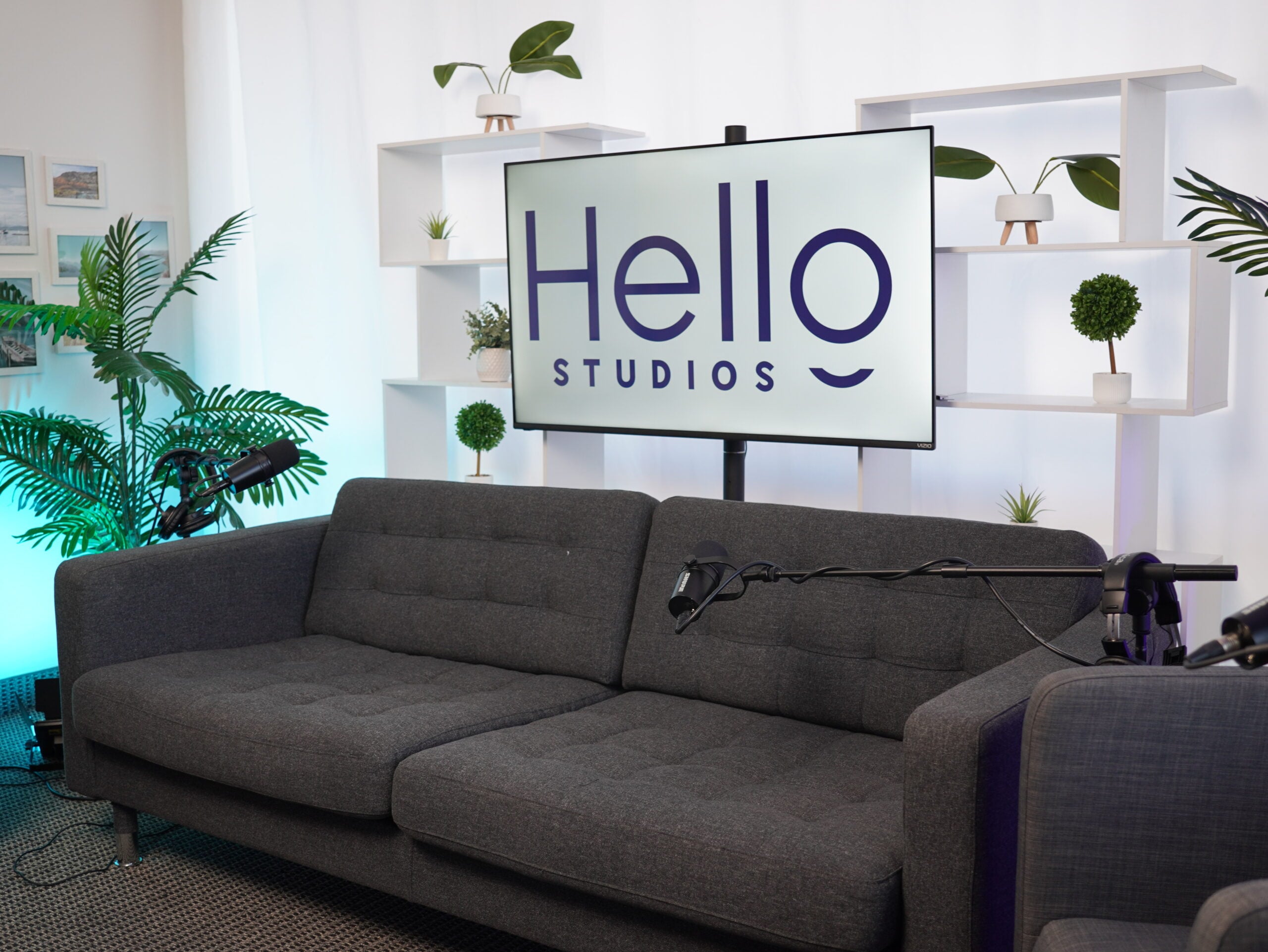 Hello Studios recording space in Downtown Dallas